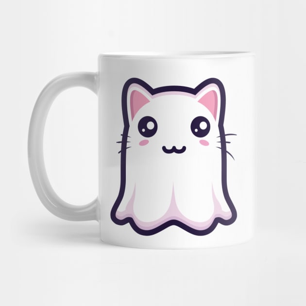 Kawaii Ghost Cat by BDAZ